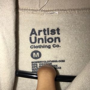 Artist union hoodie adult M